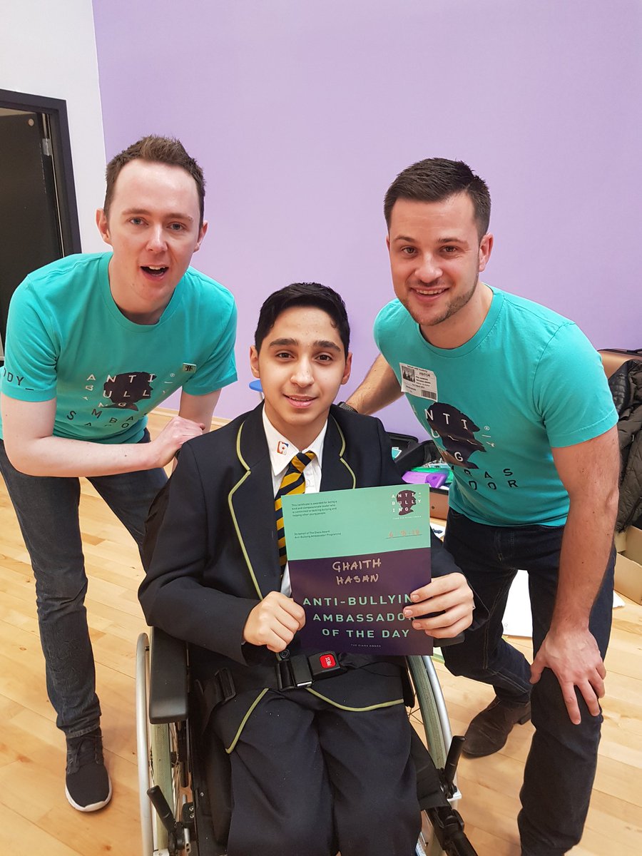 BAPastoral's tweet photo. Ghaith Hasan in year 10 being awarded the anti-bullying ambassador of the day award. Well done Ghaith. #inspirational @house_ba @bradfordacademy @Ba1Hashmi @AntiBullyingPro #ablikes https://t.co/8xsJ4DQoN3