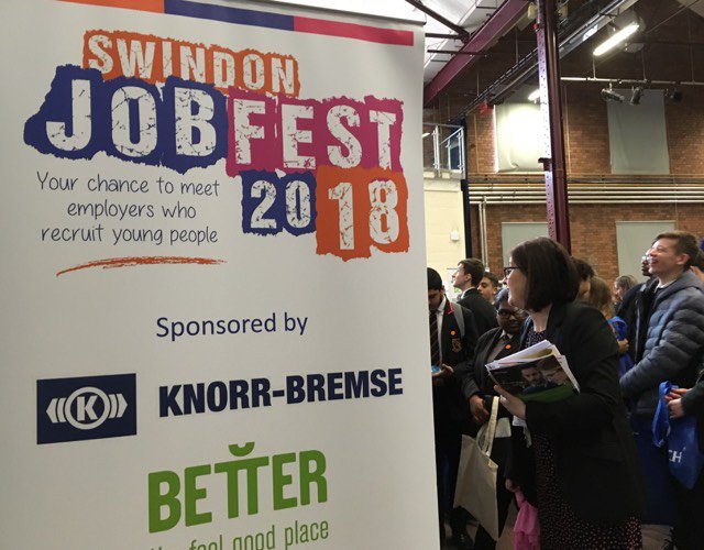 Having a fantastic afternoon <a href="/SwindonJobFest/">Swindon JobFest</a> 2018! #NAW2018 #careers inspiring our future workforce