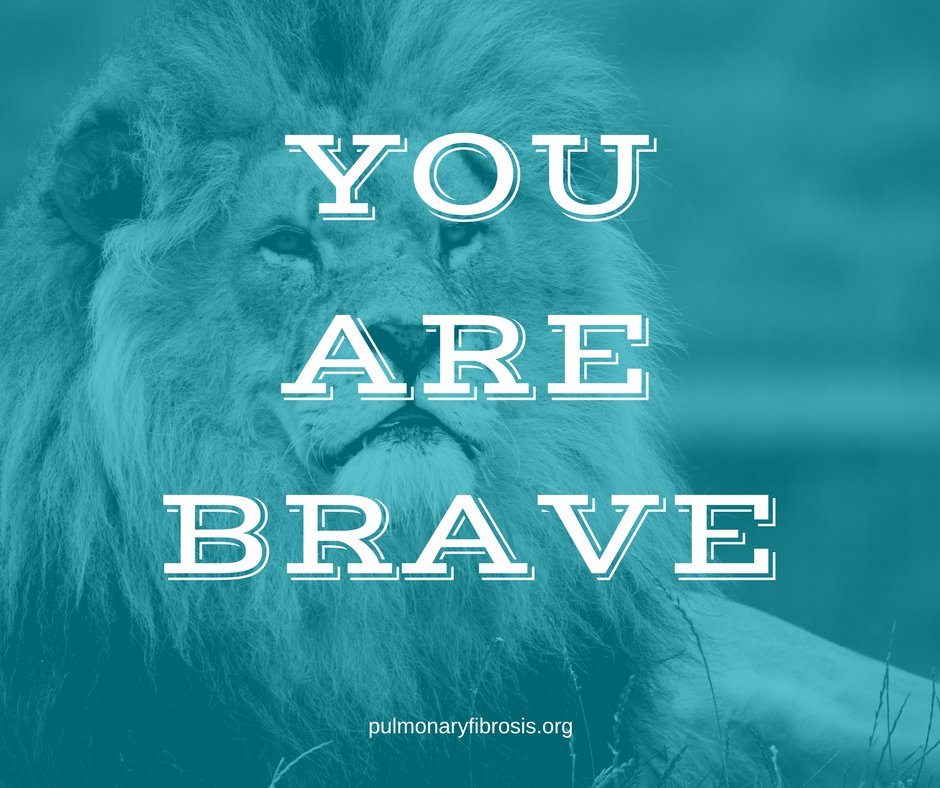 You are brave. #PFWarriors