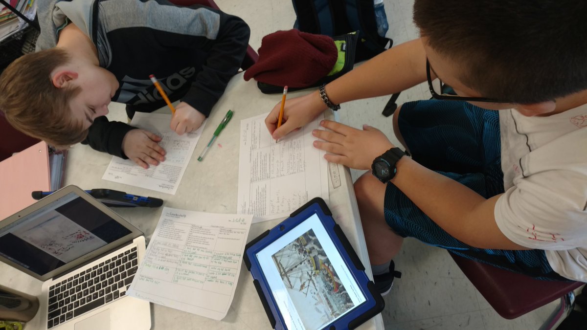 BlakeWSES's tweet photo. Analyzing primary sources.  #revwar  #WestsideBestSide  #WSESSmithield  #LOC https://t.co/cUStn1OvQ0
