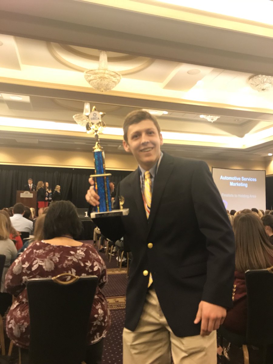 tc_deca's tweet photo. 2nd Place Accounting Applications.. Will Miller @wmill10 https://t.co/n1a9Jp99HM