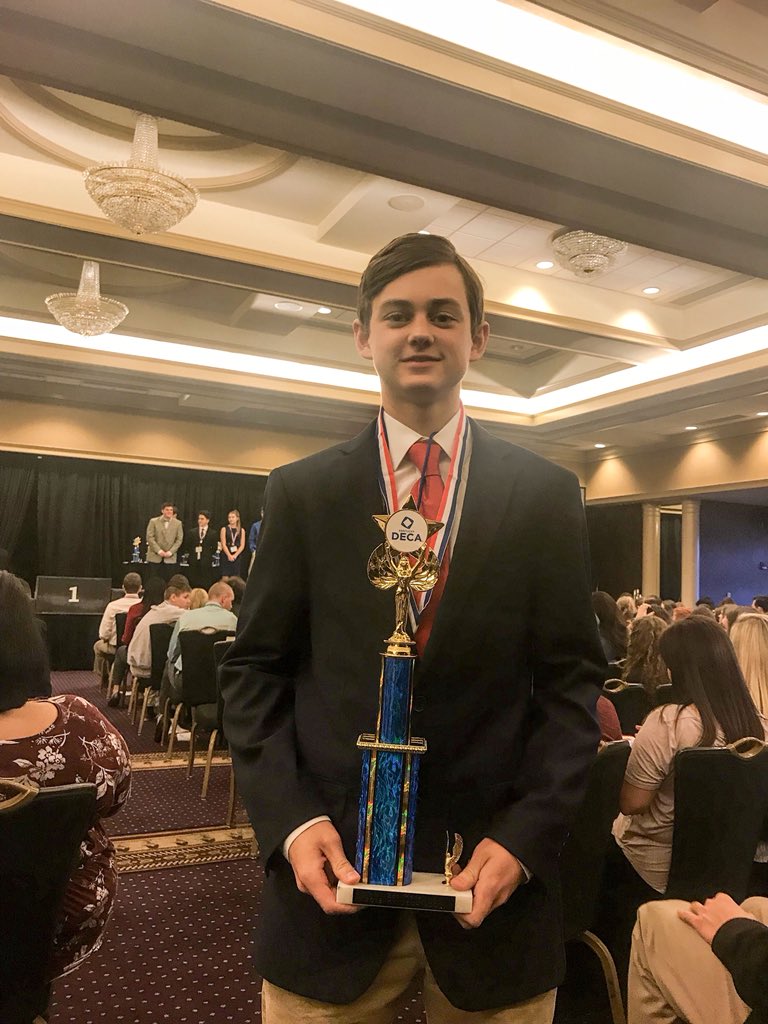 tc_deca's tweet photo. 2nd Place Business Finance.. Andrew Melton https://t.co/HRnCLuG1en