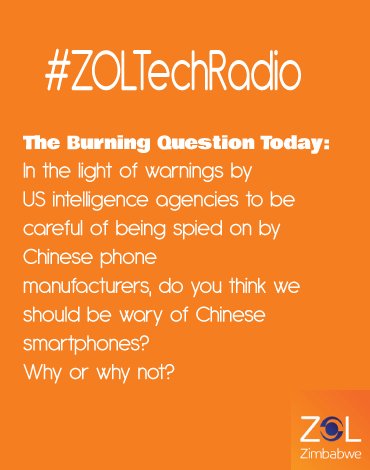 ZiFMStereo's tweet photo. #ZOLTechRadio with @DannythatGuy is on air now! Answer The Burning Question, best answer wins a FREE month subscription to ZOL Fibroniks! https://t.co/gUyij622yX