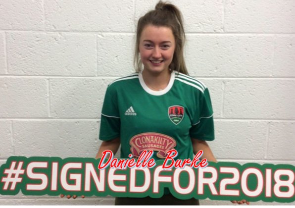CorkCityFC's tweet photo. We have nine defenders #SignedFor2018. Nathalie O'Brien, Danielle Burke, Courtney O'Keeffe, Mary Barrett and our captain for the year Ciara McNamara make up the first half of our defensive squad. #CCFC84 https://t.co/J8NPpbW854