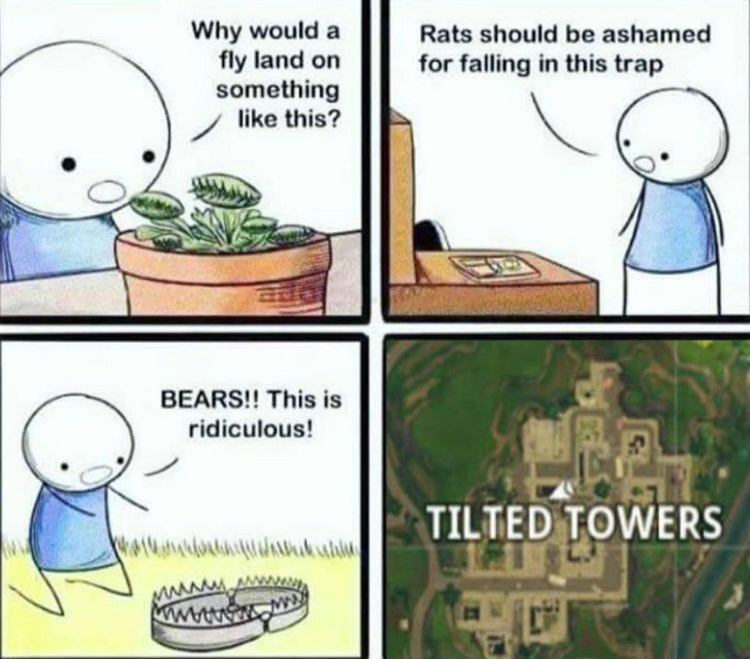 MultiVersusBeta's tweet image. Why would anyone drop at Tilted Towers?