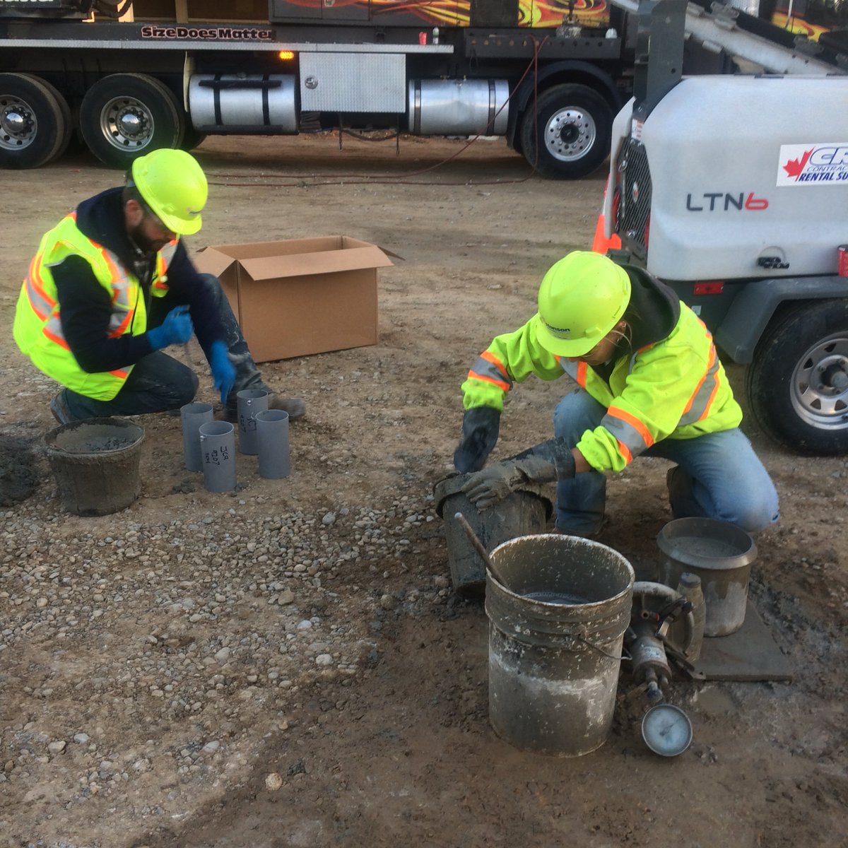 hansonreadymix's tweet photo. The quality of our concrete is top priority at Hanson Ready Mix.
We strive to ensure our concrete is always designed for the job at hand. 
Do you have a question about your upcoming concrete project?
Give us a call today at 1-800-478-5805. https://t.co/F6o9Z1F7OG
