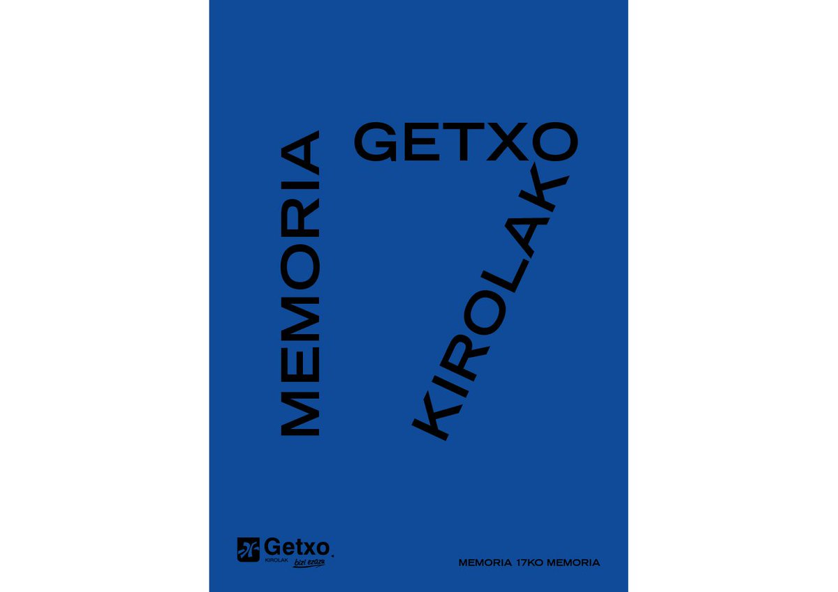 dalemeneo's tweet photo. Memoria anual para @GetxoKirolak 2017. Work in progress. https://t.co/xmzbjsUfZI