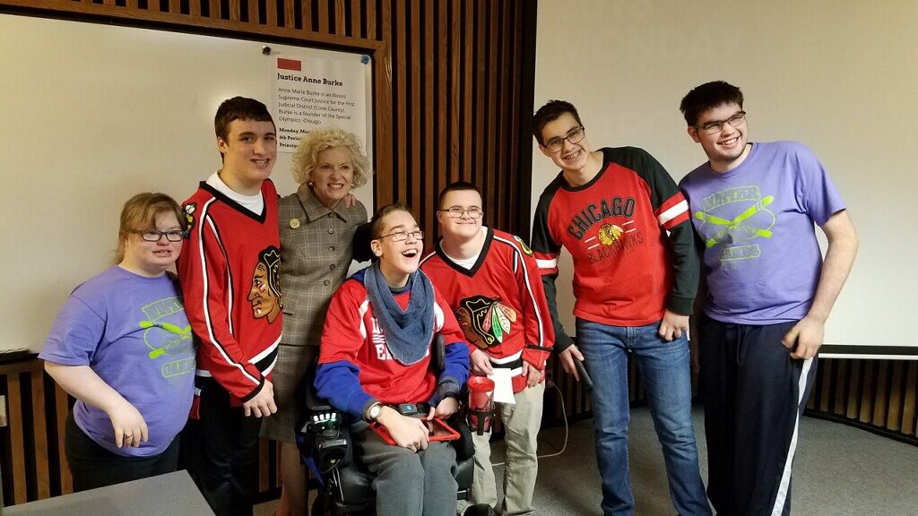 KestlerBrittney's tweet photo. We had a strong start to #50Respect Week! Thank you Justice Anne Burke for encouraging us to work hard and to accept help from peers and mentors in order to achieve the goals we set for ourselves! #207learn #207Now https://t.co/pS4w5ecQmF