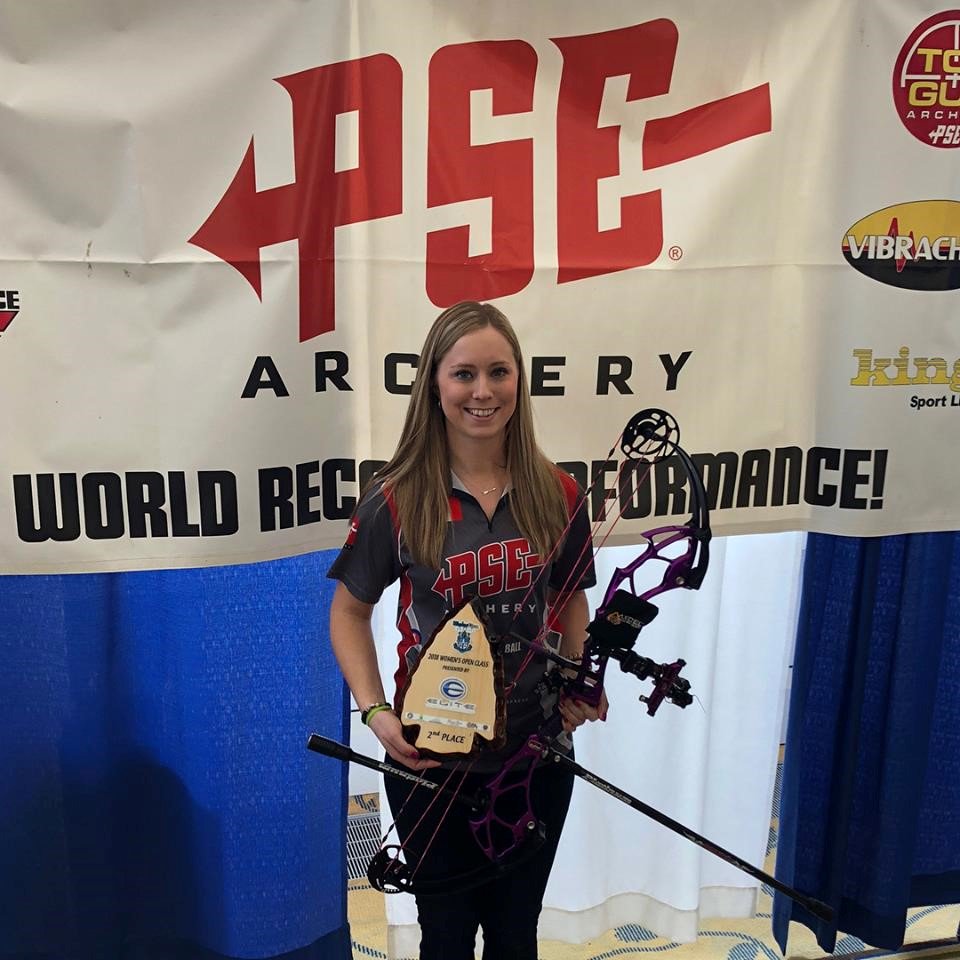 PSEBows's tweet photo. Congrats to Katie Roth for taking 2nd place at the 2018 Wintercam Classic. After a rough first round, Katie roared back and finished second in the shoot off.
#ShootPSE #ShootTarget #archery #perseverance https://t.co/opXvCsyUAo