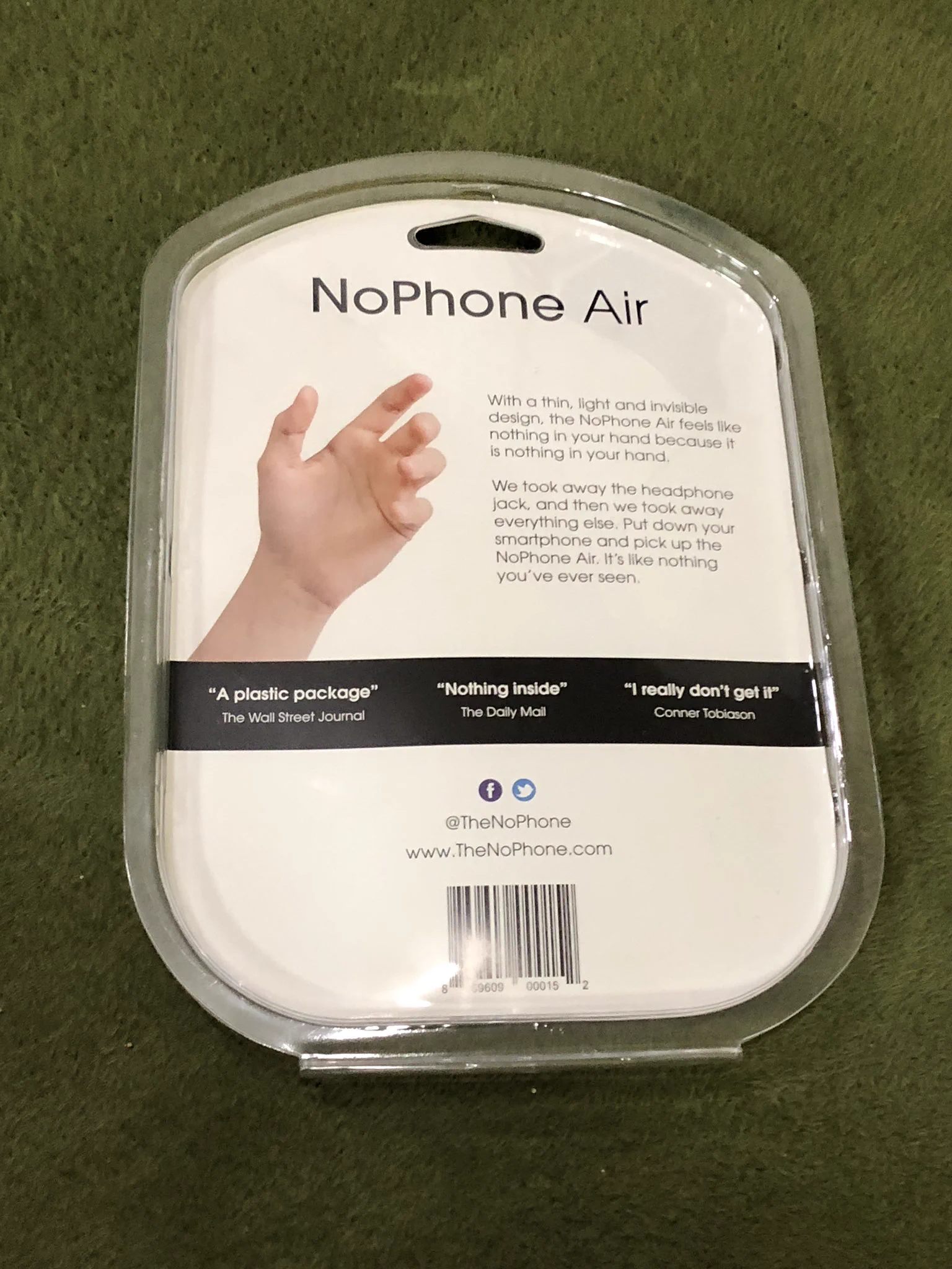 正直者にしか見えない？『NoPhone Air』の新作モデルがすごいｗｗｗ