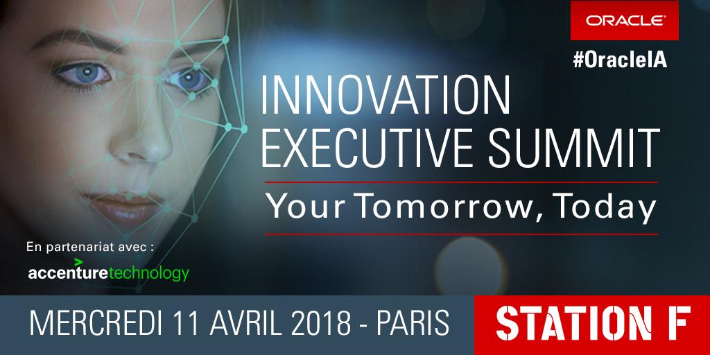 OracleCXFR's tweet image. L’#IA, l’#IoT et la #blockchain sont aujourd'hui de véritables opportunités pour transformer vos métiers de demain. Pour en débattre, RDV le 11 avril à la @joinstationf avec Safra Catz, #CEO chez @Oracle . Réservez votre place dès maintenant &amp;gt; bit.ly/InnovExecSummi… #OracleIA
