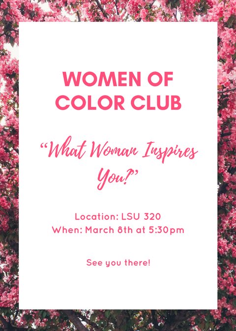 csudhWOCC's tweet image. Come on out y’all 🌷🌹🌸