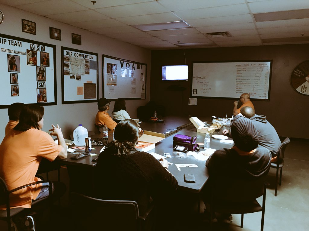 OhThatMcKinnon's tweet photo. Watching the #METQuarterlyBroadcast with the team at 8582 and doing a little celebrating with our #PartyInABox... Thank you team for all the hard work and consistency. #WDMETPride #LegacyOfEvolution #10Years #PartnerExecuteDeliver @JStorrs91 @brianzinnpmd @D66ClayB @KatiePentek https://t.co/N8KXsqLfii