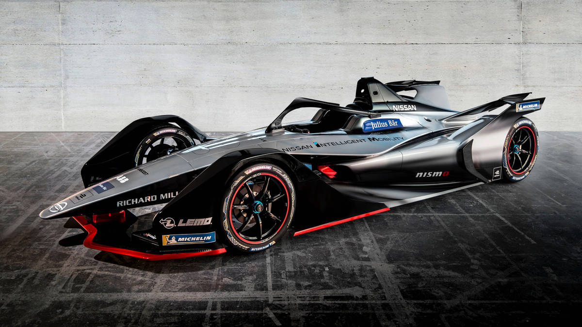 Nissan shows off 2018-19 Formula E livery at Geneva auto show bit.ly/2D3IbaT https://t.co/xUQQm4rwxN