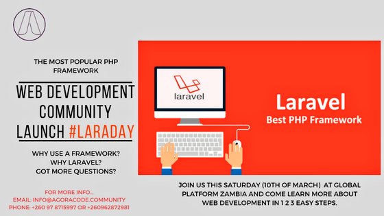 sourbones_'s tweet photo. Here is your official invitation to our launch, #Laraday is part of the overall #WebDev community with more feature themed meetups in the works...
#AgoraCode
@CodeAgora https://t.co/7CJDOjzICv