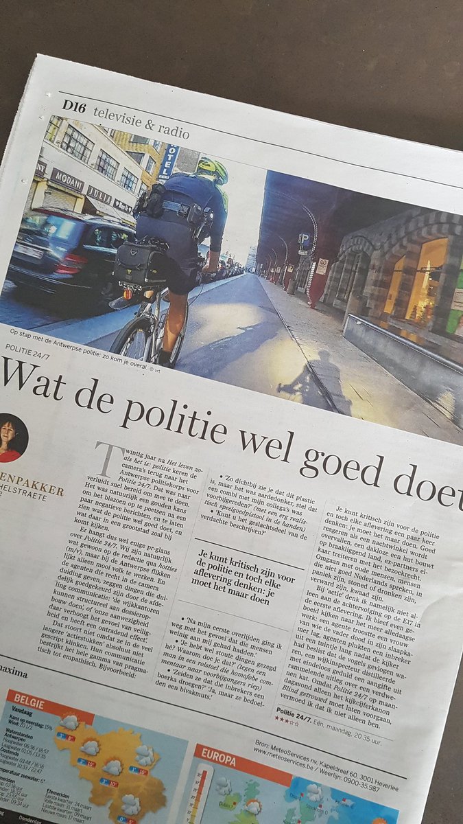 bikepatrolbe's tweet photo. #DS 6 maart ... op stap met de Antwerpse politie ... zo kom je overal. #politie247 #oridafietsteam #LPAntwerpen https://t.co/Wn4rrX8bs3