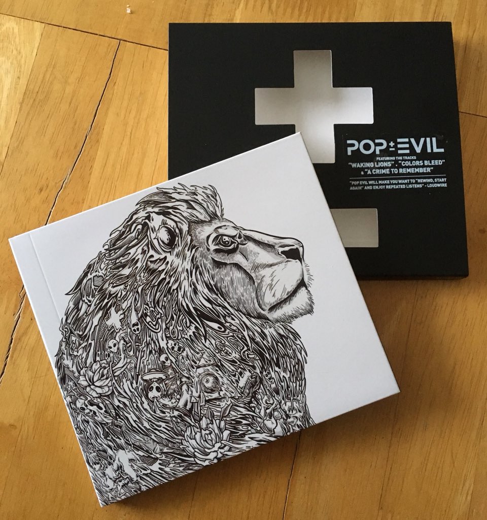 PeterCarroll10's tweet photo. Got home to find my @PopEvil CD I won from @NeilJonesRock waiting for me! Thank you, dude! Time to give it a blast! #newmusic #winner #nicepackaging https://t.co/OlBqw6cYTx