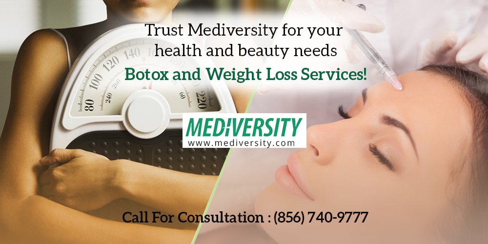 Mediversity's tweet image. Weight Loss Services at Mediversity.
mediversity.com
#weightloss #botox #weightlossservices #NewJersey