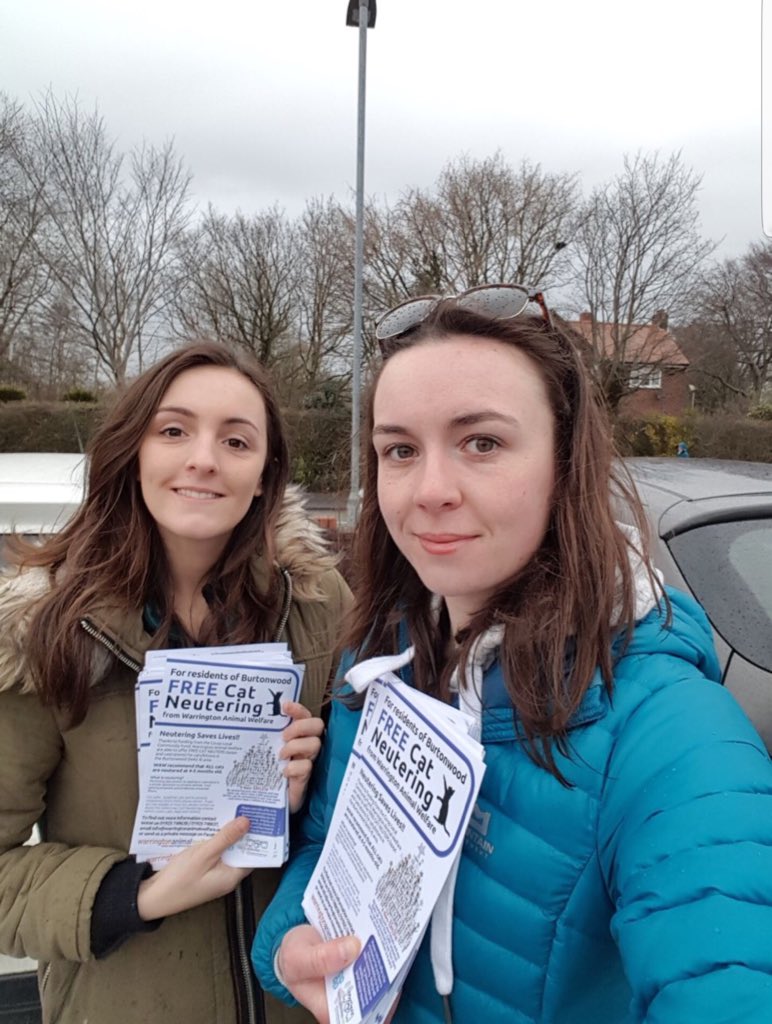 Catching up on the action from yesterday - Beth, Lauren and Leah spent some time leafleting for Warrington Animal Welfare! Thanks to @WAWelfare and great work #teamthirlmere! #unitedutilities #NAW2018 <a href="/uugroupplc/">United Utilities PLC</a> <a href="/UUApprentices/">UU Apprentices</a> <a href="/Apprenticeships/">Apprenticeships and Skills</a>