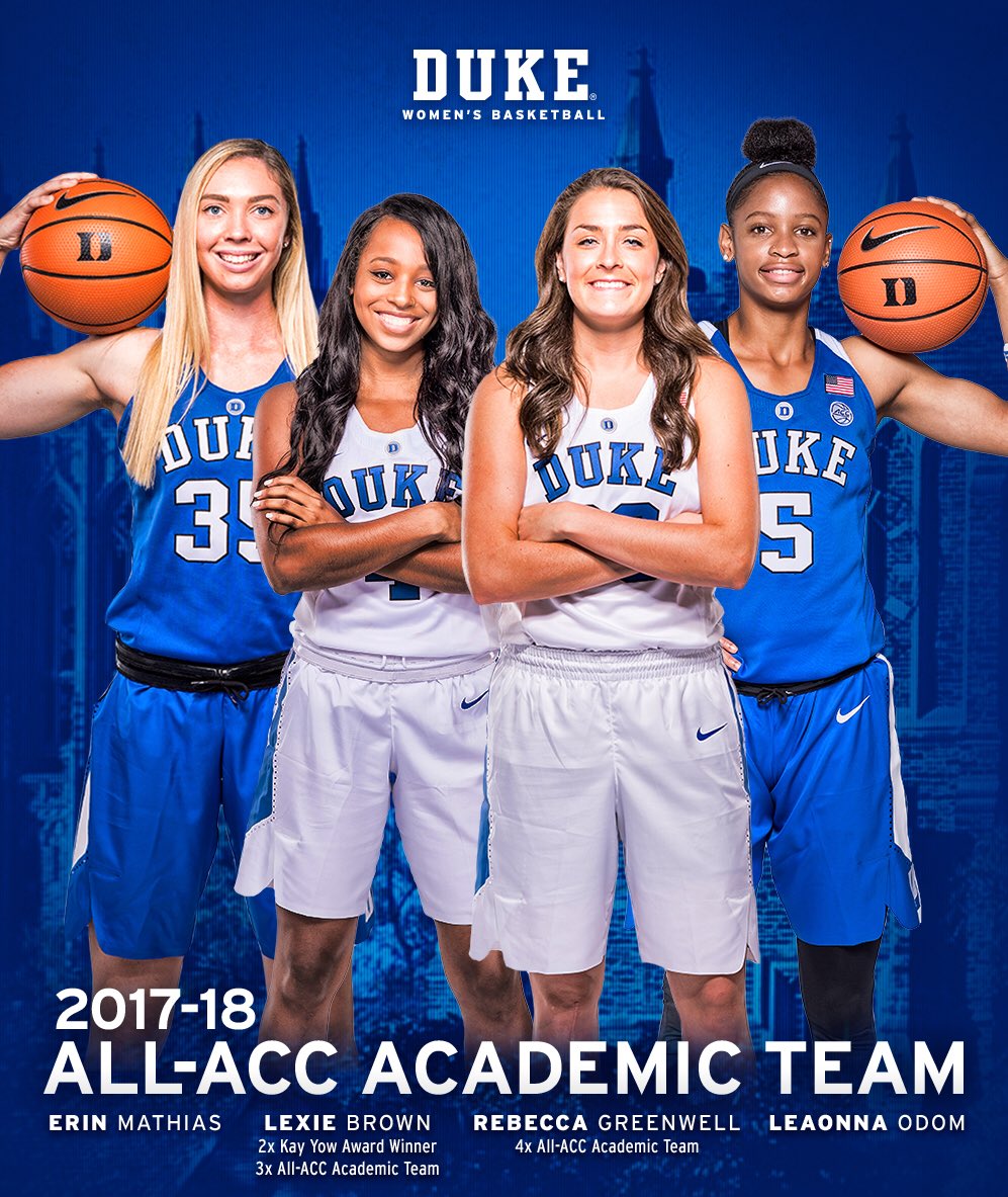 DukeWBB's tweet photo. ππ #BestOfBothWorlds π΅π
βοΈ @emathias35
βοΈ @lexiekiah_4 (3x)
βοΈ @bgreenwell23 (4x)
βοΈ Leaonna
High standards on & off the court. πͺ https://t.co/1HXLu7M6K9