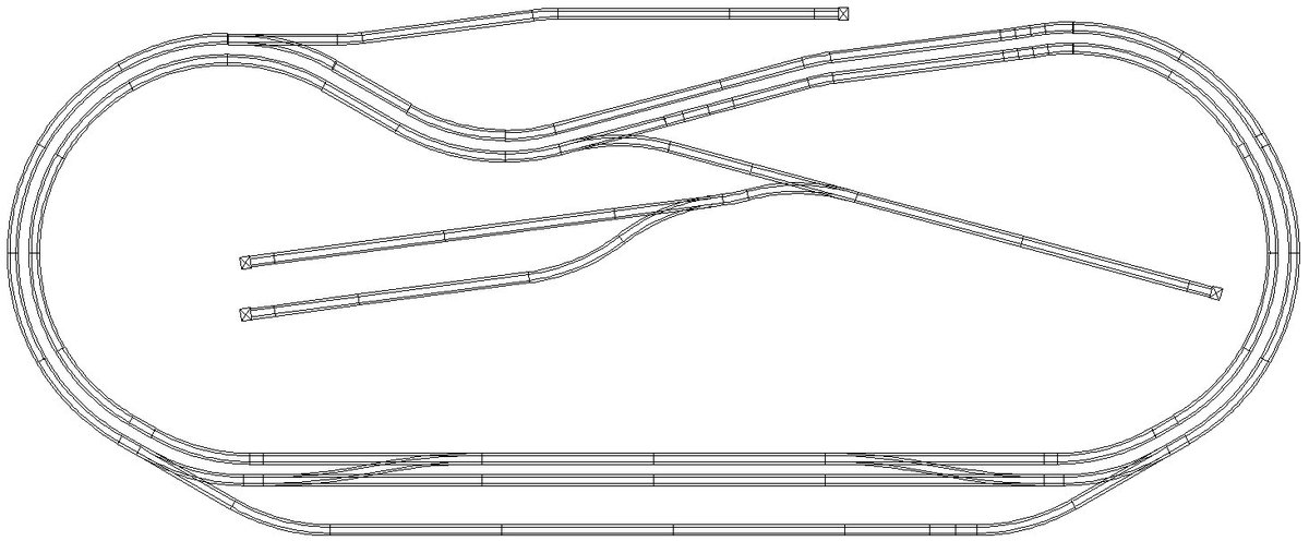 bachmann ez track n scale layout plans