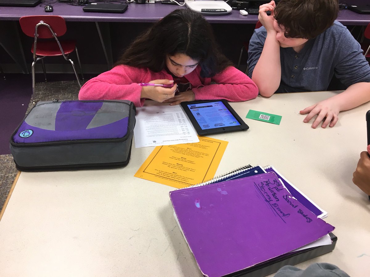 RondaGambleLMS's tweet image. 6th grade is in the #Library today learning how to evaluate websites. #medialiteracy #TeenTechWeek @6thchildMarlon #tcsslearns #tcsslibraries