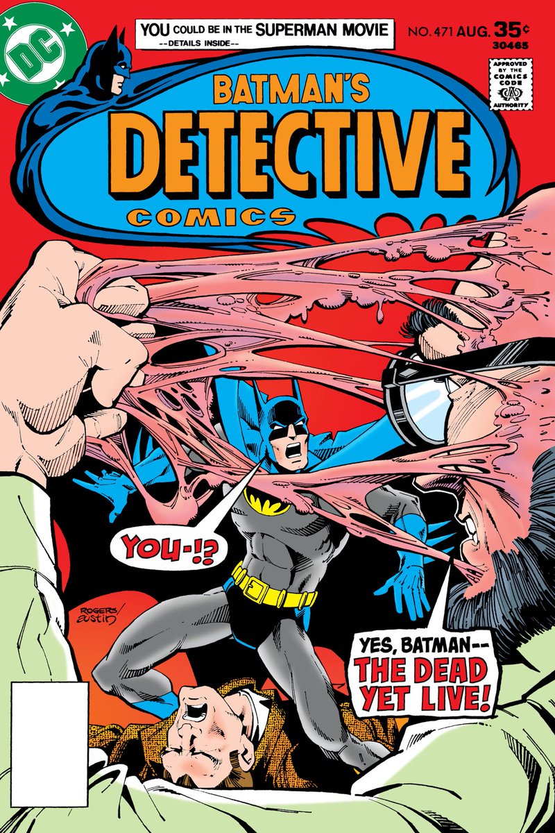 7ate9comics's tweet photo. ⚡️COMIC KEY 🗝ISSUE OF THE DAY - DETECTIVE COMICS #471⚡
The first appearance of DR. HUGO STRANGE!
#batman #detectivecomics #hugostrange #7ate9comics #comickeyissue #comickey #comic #comics #comicbooks comiccollector https://t.co/pMW1DJdMP4