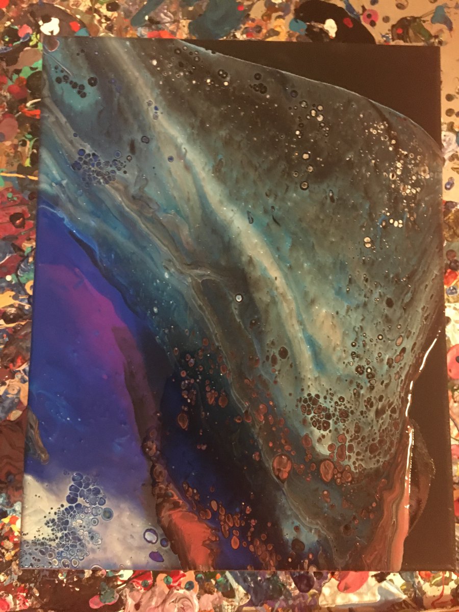Hwy14studios's tweet photo. Some stuff from this weekend.  #etsyloving  #wallart #fluidart #fluidpainting #painting #acrylicpaint #conway #arkansas #dirtypour #modernart  #highway14studios #interiors #fluidsouls #decor #hobbyartist #art #abstractpainting #artforsale #originalart #celebratearkansas https://t.co/6nLSEZg6Q4