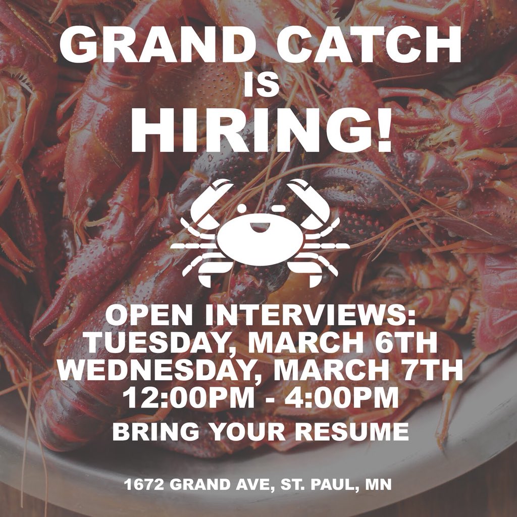 We are hiring!
Open interviews:
Today, March 6th
Wednesday, March 7th
12:00pm - 4:00pm