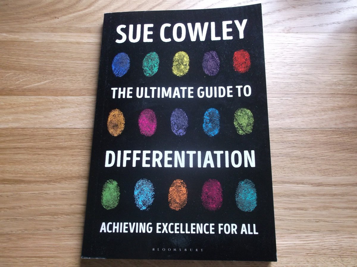My new book is out this week, so here's a competition to win a *free copy*! Retweet to enter. Winner picked at random on Friday. #differentiation