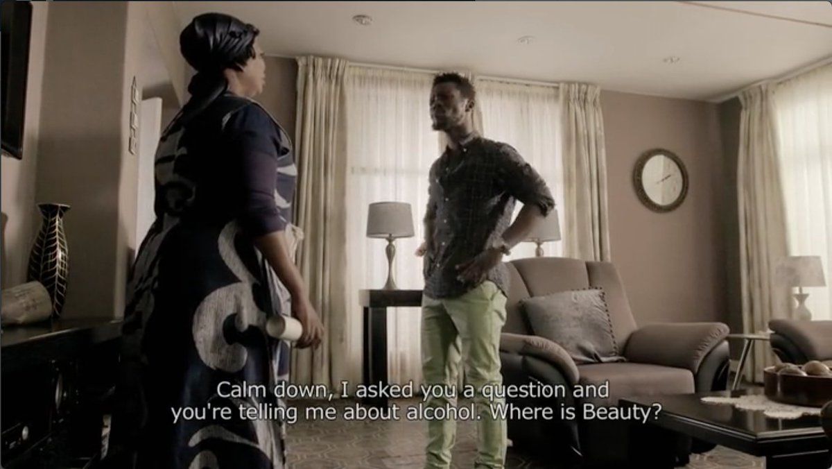 IsibayaMzansi's tweet photo. Qhapela is a dog with a bone, he will not let go until he sees uMtimande! #Isibaya https://t.co/bBDLQMIVc1