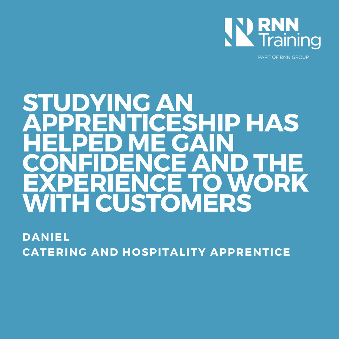 RNN_Training's tweet photo. It’s #apprenticeshipspotlight day as part of #naw2018 Here’s what Daniel had to say@RNNApprentices  https://t.co/uMmWfKZ9fk https://t.co/V96GuR3V00