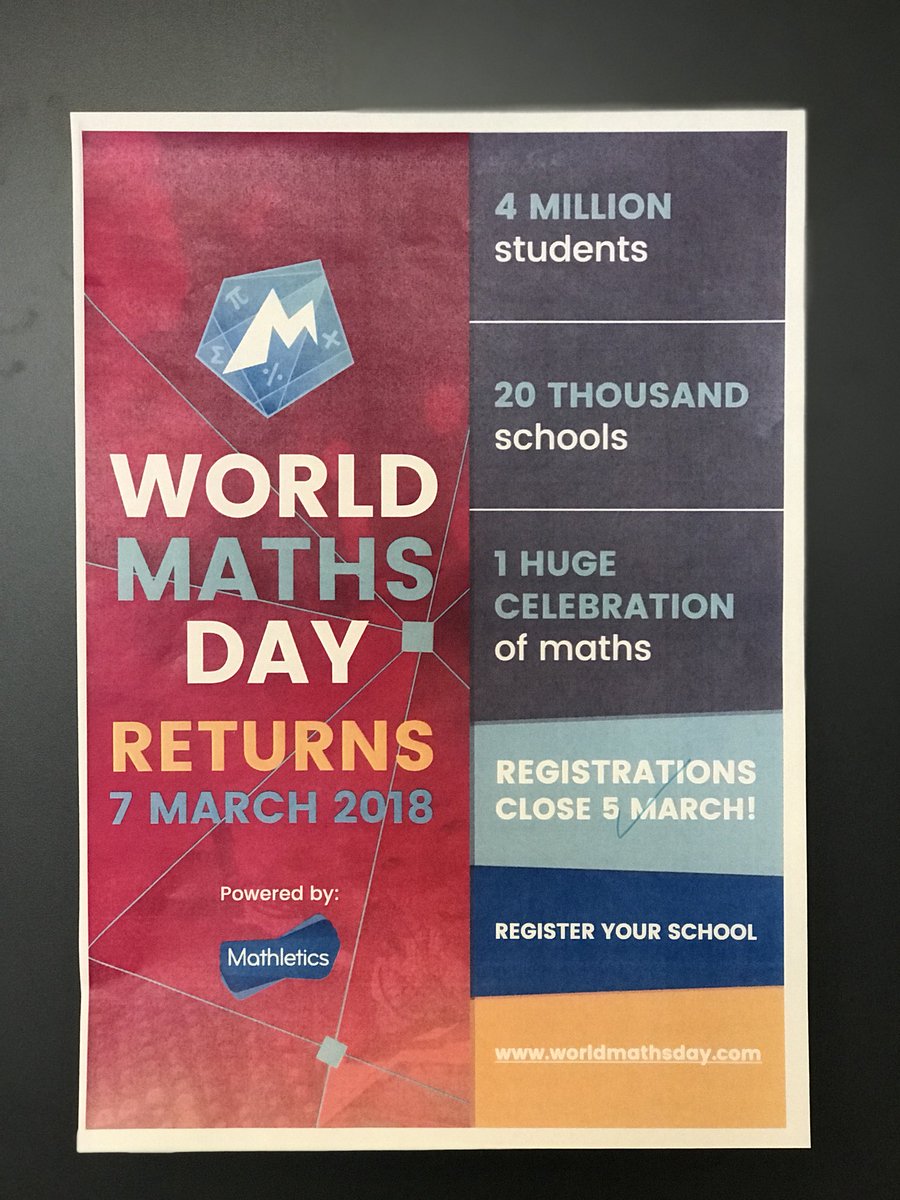 World Maths Day (@WorldEduGames) / Posts / X