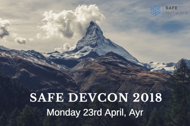 WithAutonomi's tweet photo. Developers don't miss on the final few spaces for SAFE DevCon 2018! Join the MaidSafe team &amp; other Devs to discuss the future of the #SAFENetwork email outreach@maidsafe.net to apply now https://t.co/NXC5qc3Kny