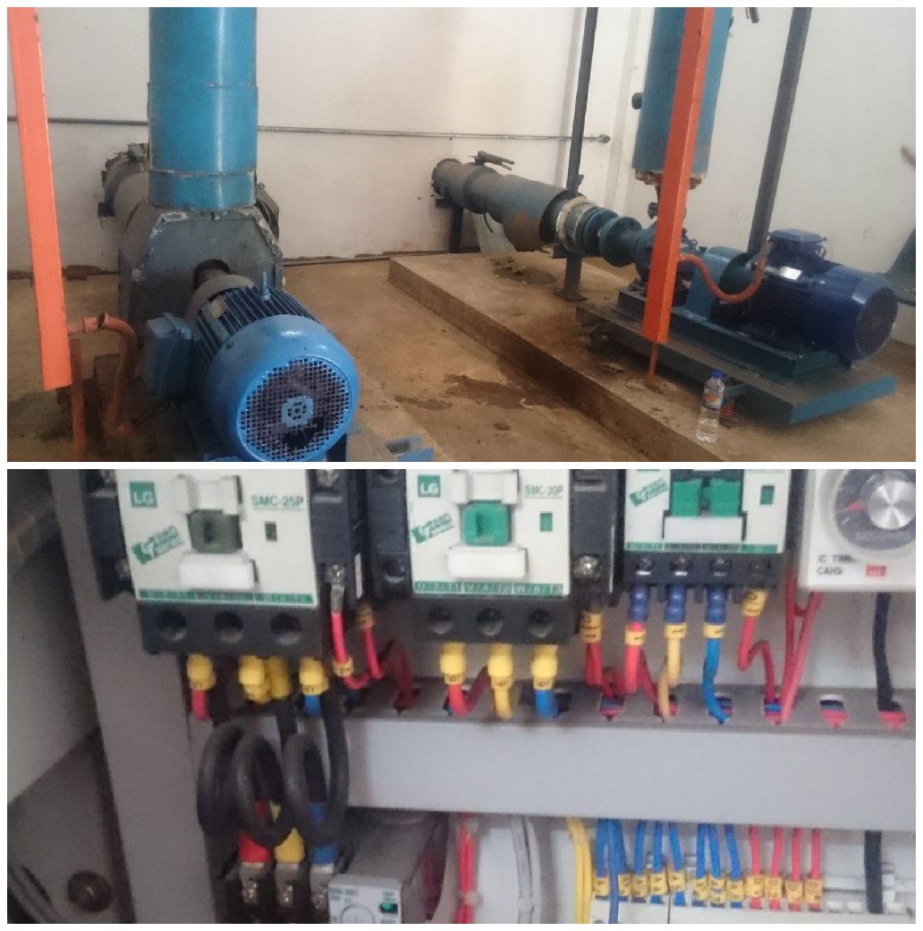 gemilangkb's tweet photo. Site Visit 
Kerja-kerja membaik pulih system penhawa dingin pusat 
Plantroom chiller block 9 
#Husm https://t.co/yUrWiYSPuh