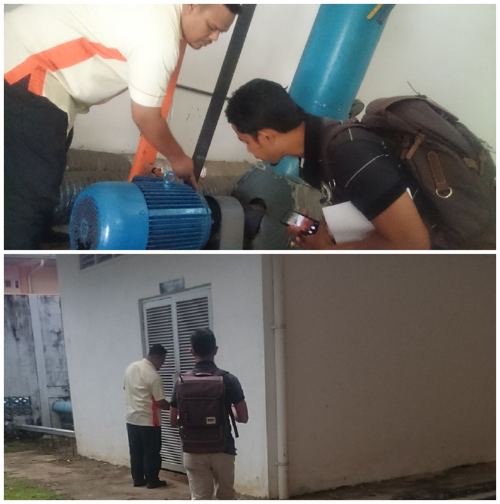 gemilangkb's tweet photo. Site Visit 
Kerja-kerja membaik pulih system penhawa dingin pusat 
Plantroom chiller block 9 
#Husm https://t.co/yUrWiYSPuh