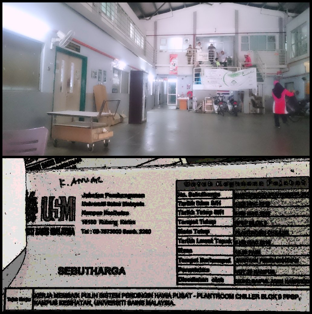 gemilangkb's tweet photo. Site Visit 
Kerja-kerja membaik pulih system penhawa dingin pusat 
Plantroom chiller block 9 
#Husm https://t.co/yUrWiYSPuh