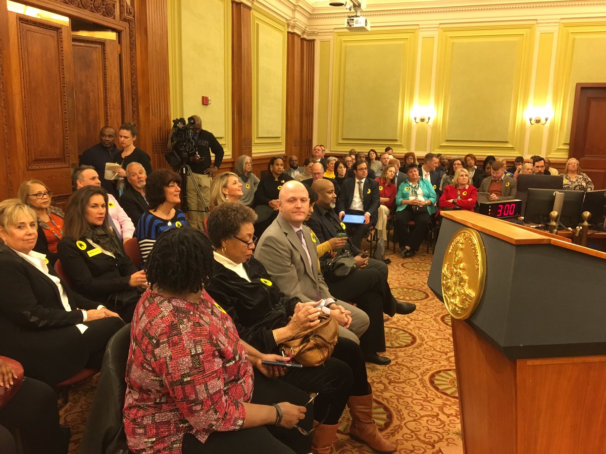 maustermuhle's tweet photo. The D.C. Council is packed full with realtors today, who want a bill passed that would exempt single-family homes from local law giving tenants right of first refusal on buying the home they live in. https://t.co/wCTvR4uNOX