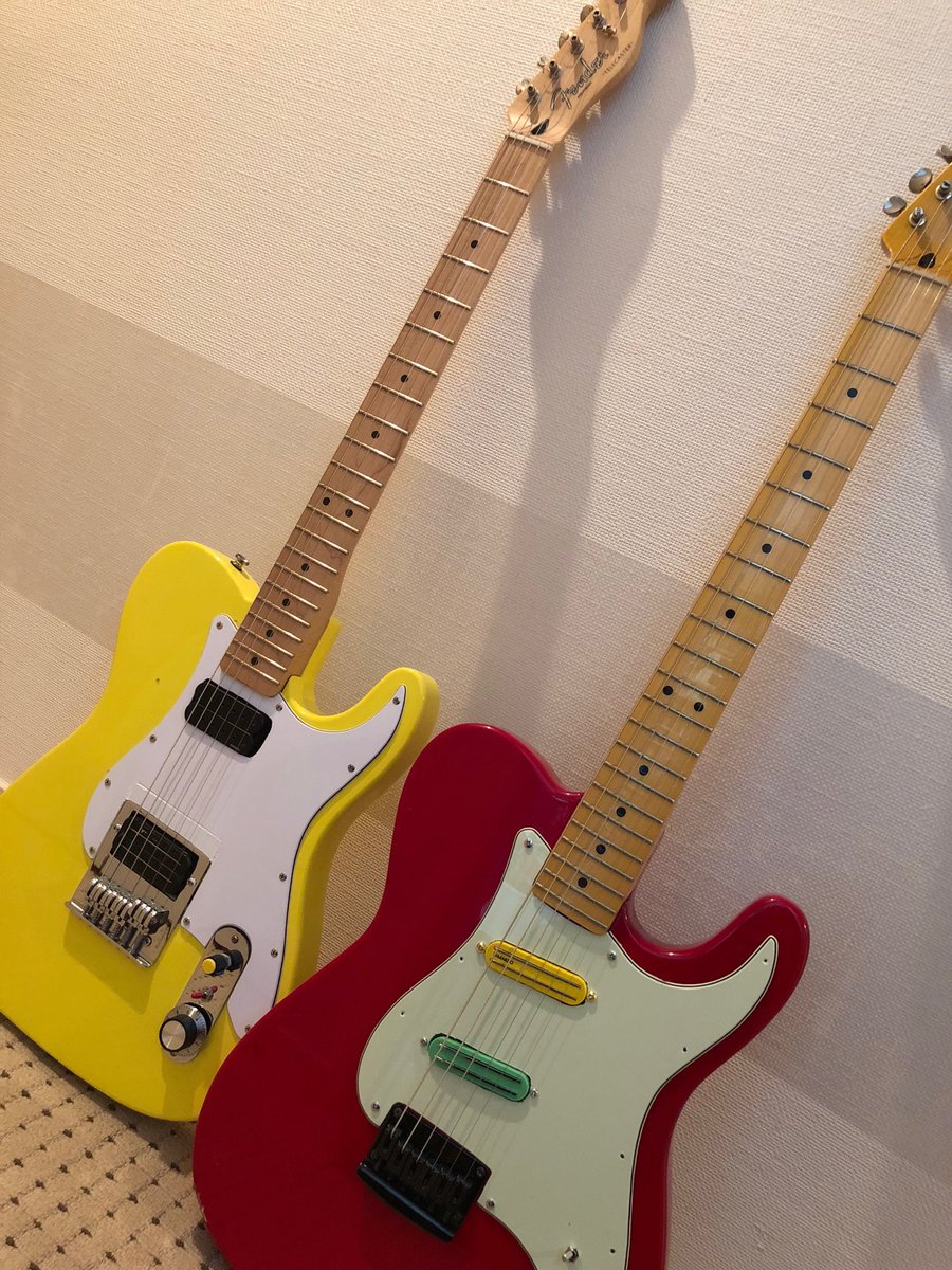 #telecasters #telecaster #redguitar #telestcaster #fender #yellowguitar