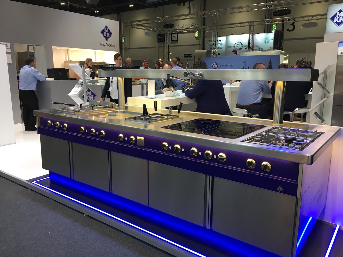 ublmart's tweet photo. Happy to be at the #Hotelympia show in #London meeting a lot of partners snd friends and presenting the new #MKN #MasterLine https://t.co/x6yWjlbkV1