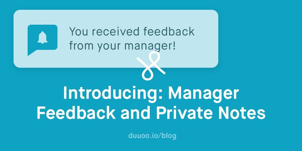 duuooio's tweet photo. ATTN: new features are up &amp; running! 👏🚀 Introducing Manager Feedback and Private Notes - check out how it works here 👉🏽 https://t.co/uAFeCIrFuj https://t.co/8A59OuL070