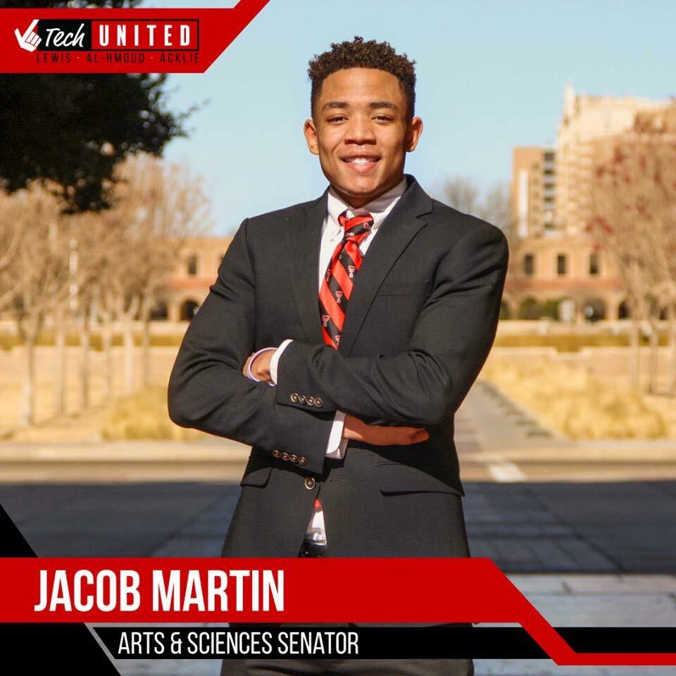 AΤΩ supports Tech United, and our brother Jacob Martin who is running for senator of arts and sciences. Make sure you vote between today and tomorrow at ttu.edu/vote