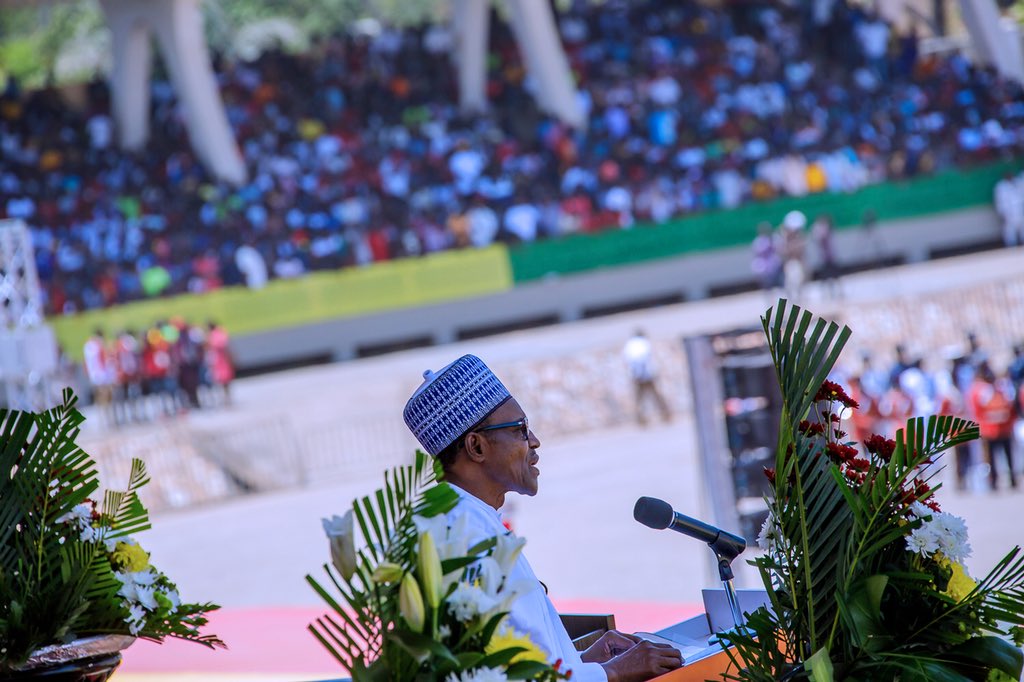 MBuhari's tweet photo. My Speech at the 61st Independence Anniversary of the Republic of Ghana, today in Accra. I echoed the words of Kwame Nkrumah: “Those who would judge us merely by the heights we have achieved would do well to remember the depths from which we started.”
https://t.co/BVnPBtZ7sg https://t.co/uSFrMMNHuR