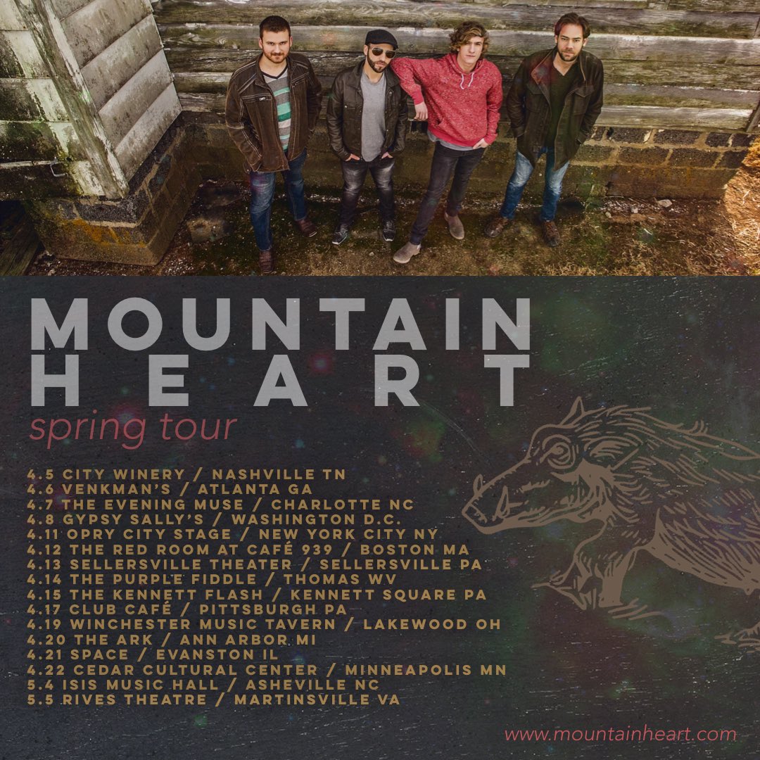 MountainHeart's tweet photo. Spring tour!! https://t.co/Xj86A3e3EN https://t.co/aF8t6IdYBi