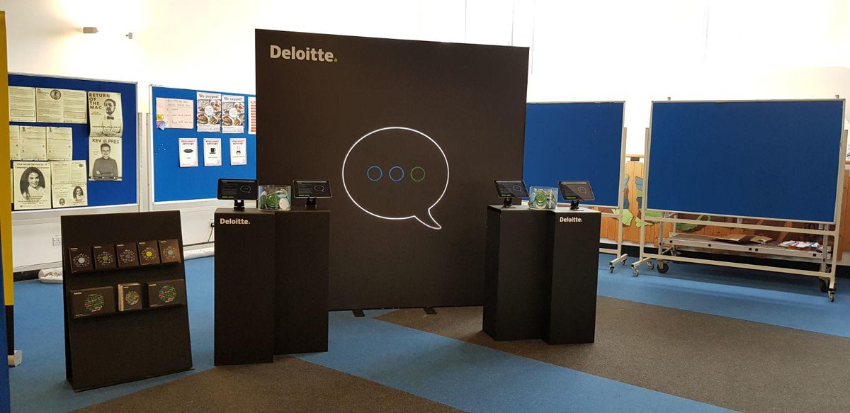 DeloitteCareers's tweet photo. Have you played our #TellDeloitte mini-game? @UlsterUni students did today and they're excited to see their results! https://t.co/KxQ53n43JY