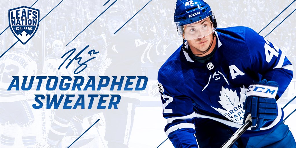 MapleLeafs's tweet photo. This week on Leafs Nation, one lucky member will bring home an autographed @Bozie42 sweater.

ENTER: https://t.co/mSLDc3ggF5  | #TMLtalk https://t.co/PI9DhhT9Uw