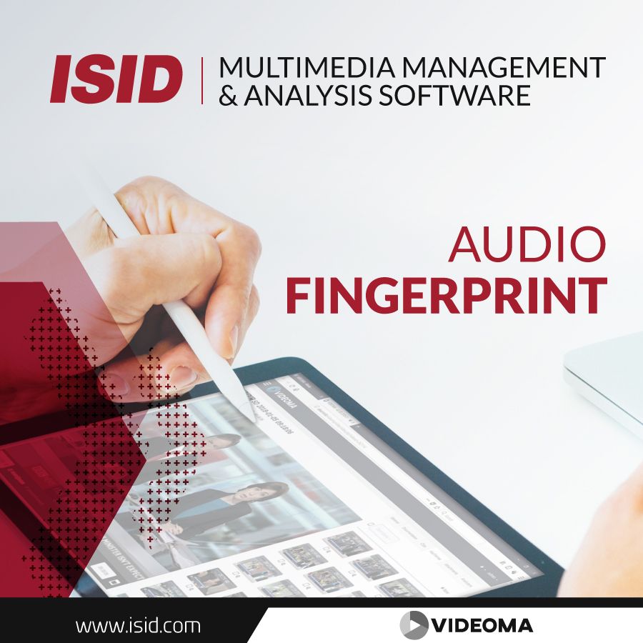 ISID_Videoma's tweet photo. Nuestro Software de Gestión Multimedia #VIDEOMA incorpora innovadores Módulos de Análisis como el #AudioFingerprint. Permitiendo la monitorización de un fragmento de audio a través de diferentes medios de comunicación como la TV o la Radio.
Descubre más en https://t.co/pdss31W6Zd https://t.co/ollbM6cpkj