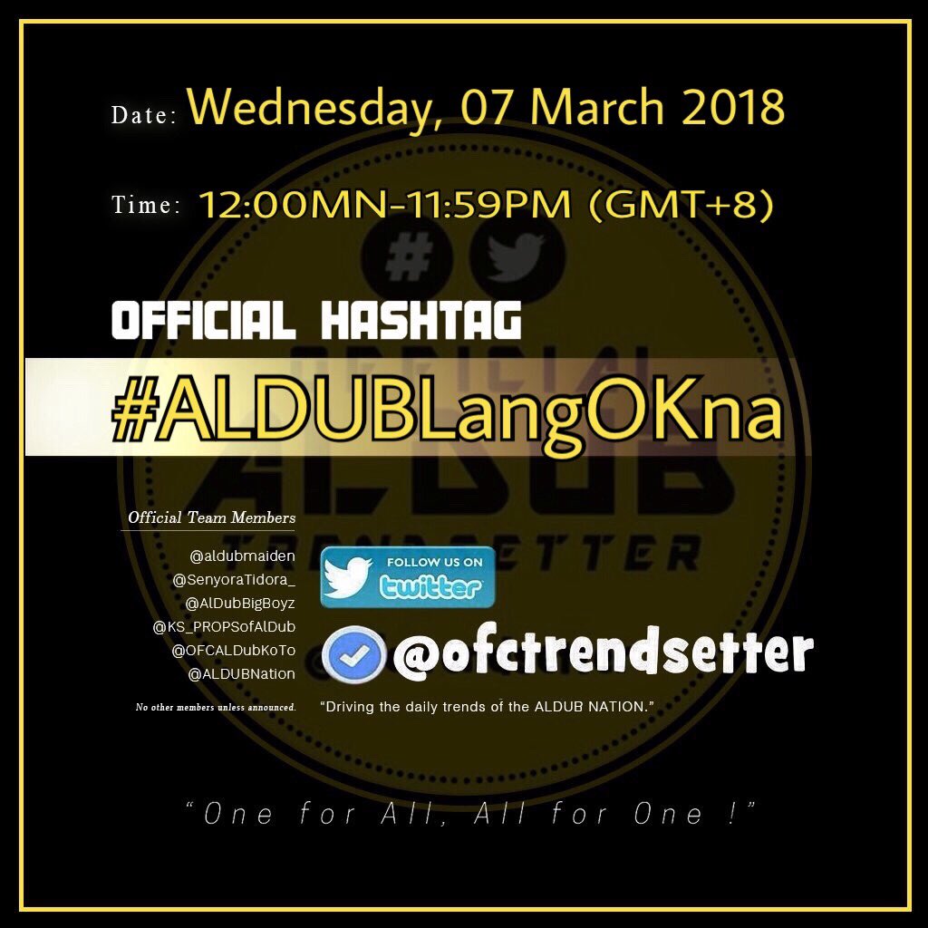 Because only you can understand and feel what you both are feeling.

Hoping and praying with you.
May true love and fate be on your side.
Be strong. Do not be afraid.
<a href="/mainedcm/">Maine Mendoza</a> <a href="/aldenrichards02/">Alden Richards</a> <a href="/ofctrendsetter/">TEAM OAT ᴬᴰᴺ</a>   
#ALDUBLangOKna