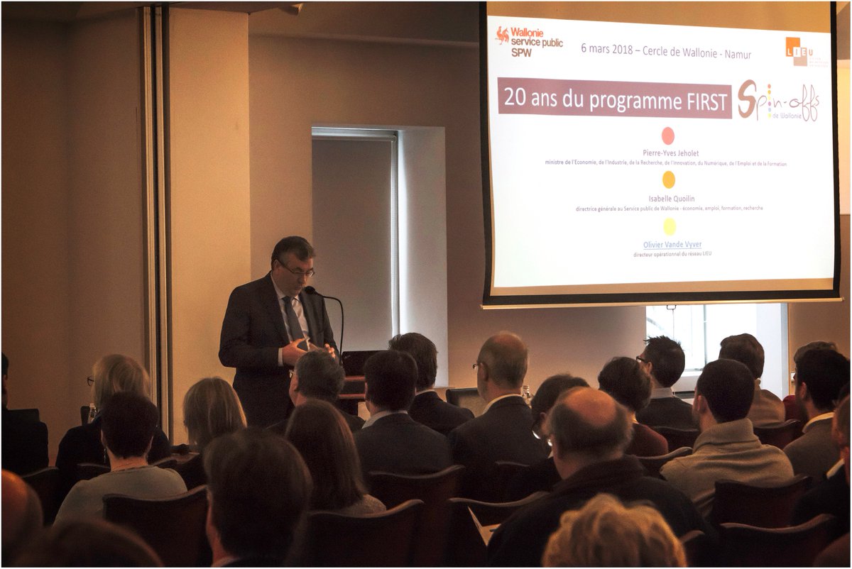 PYJeholet's tweet photo. 20 ans du Programme #FirstSpinOff, qui depuis toutes ces années permet de faire émerger des créations d’entreprises à partir de résultats de la recherche #innovation #entrepreneuriat https://t.co/8FhS3YAwUo