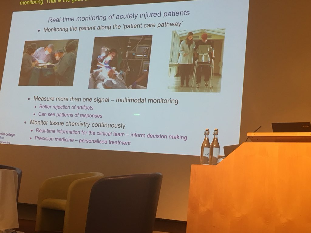 ImmunologyHCS's tweet image. Making the most of measurements for precision medicine. It matters because we need to know that what we are measuring is correct and we can use it to advance patient care. Prof Martyn Boutelle. Imperial @NSHCS #PITF18